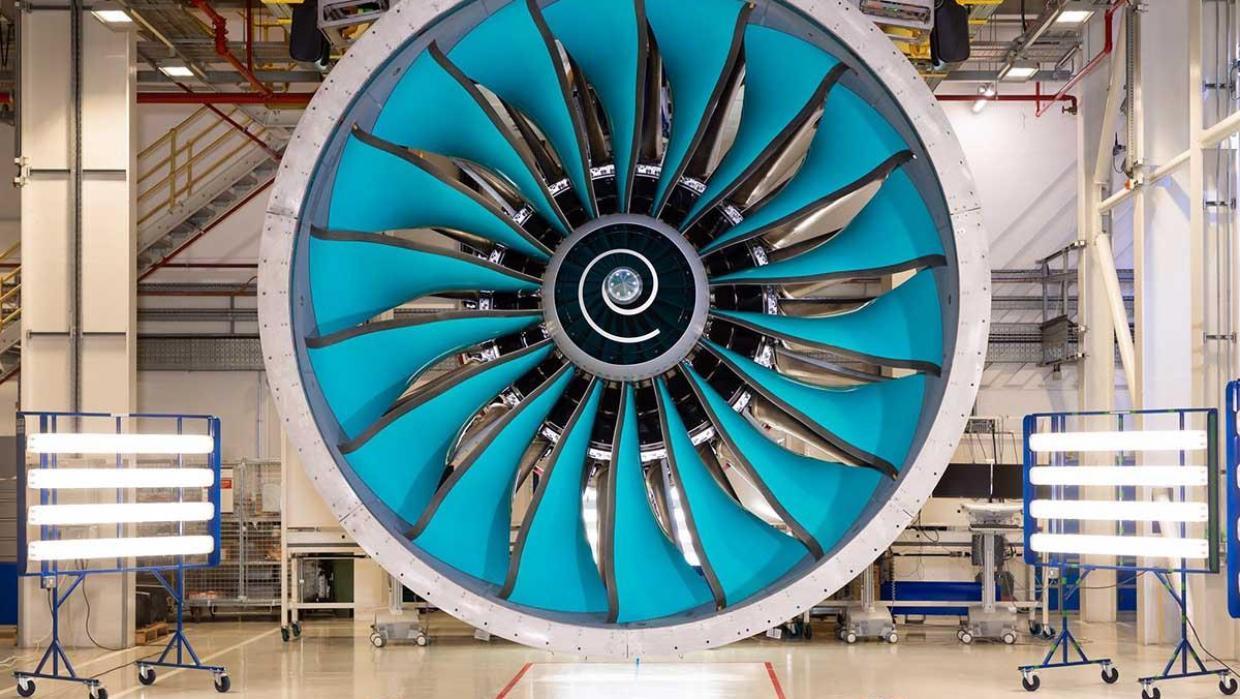 Rolls-Royce entra na fase final de construção do maior motor aeronáutico do mundo