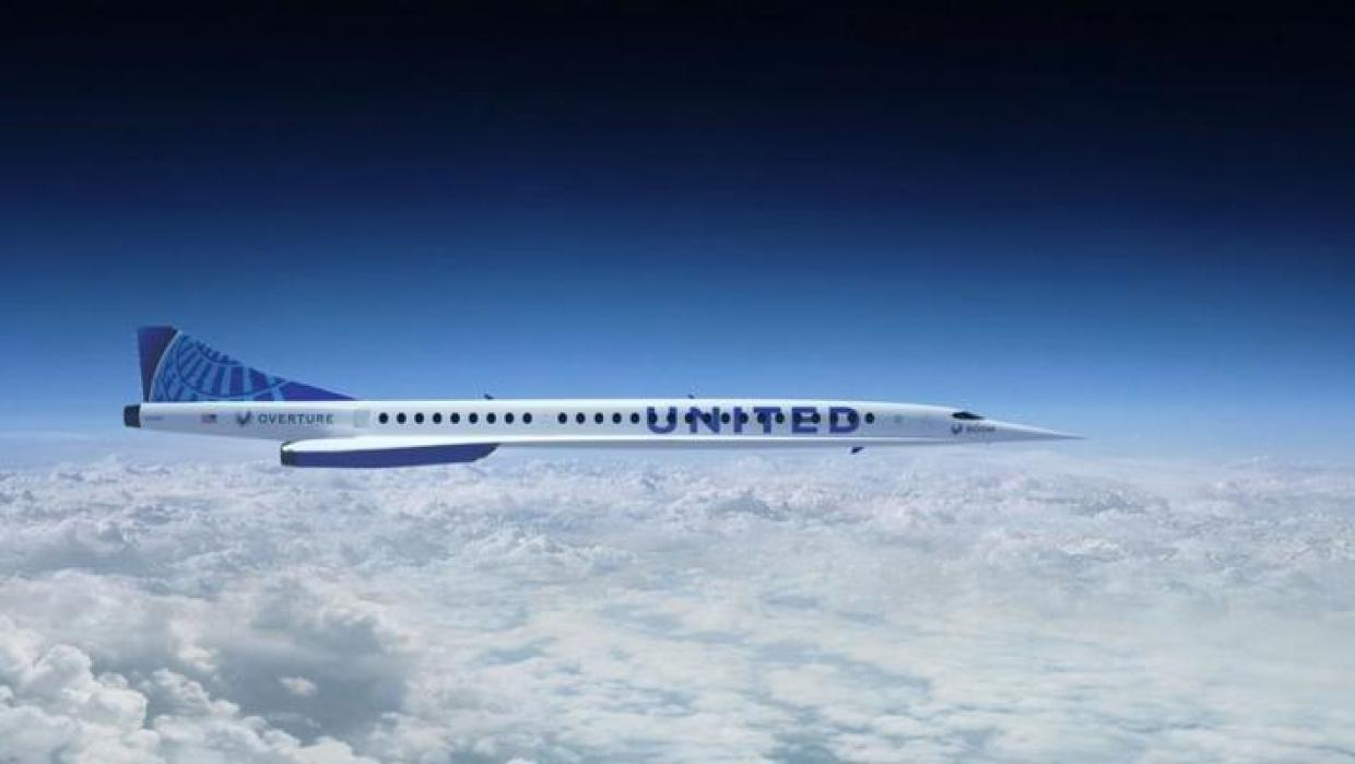 United compra aviões supersônicos que podem voar de SP a NY em menos de 6 horas.